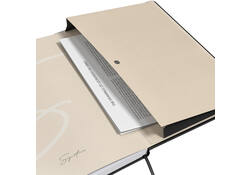 Notitieboek Oxford Signature A5 lijn 80vel blauw