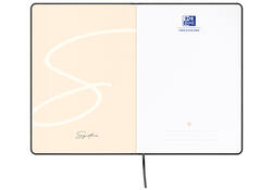 Notitieboek Oxford Signature A5 lijn 80vel blauw