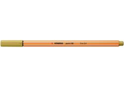 Fineliner STABILO point 88/66 fijn khaki