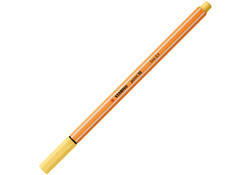 Fineliner STABILO point 88/23 fijn lichtgeel