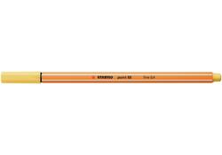 Fineliner STABILO point 88/23 fijn lichtgeel