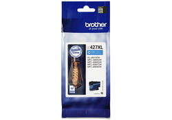 Inktcartridge Brother LC-427XLC blauw