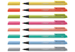 Viltstift STABILO pointMax 488/8 medium assorti pastel etui à 8 stuks