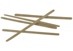 Roerstaafje IEZZY 110mm hout 1000 stuks