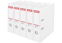 Ordner Esselte Vivida No.1 multipack 75mm A4 5 stuks wit