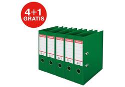 Ordner Esselte Vivida No.1 multipack 75mm A4 5 stuks groen