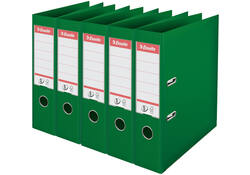 Ordner Esselte Vivida No.1 multipack 75mm A4 5 stuks groen