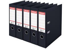 Ordner Esselte Vivida No.1 multipack 75mm A4 5 stuks zwart