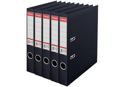 Ordner Esselte Vivida No.1 multipack 50mm A4 5 stuks zwart