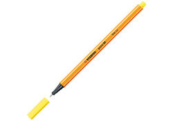 Fineliner STABILO point 88/24 fijn citroengeel