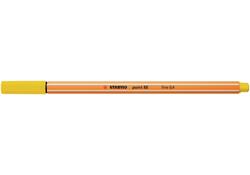 Fineliner STABILO point 88/24 fijn citroengeel