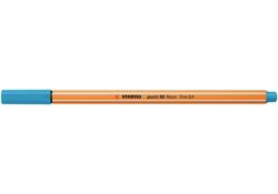 Fineliner STABILO point 88/031 fijn neon blauw
