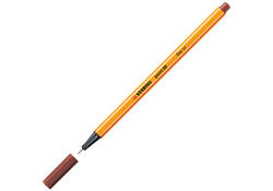 Fineliner STABILO point 88/75 fijn sienna