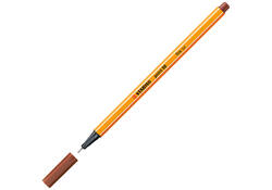 Fineliner STABILO point 88/38 fijn krijtrood