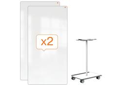 Whiteboard systeem Nobo Move & Meet 1800x900mm