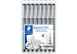 Fineliner Staedtler Pigment 308 zwart