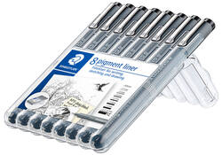 Fineliner Staedtler Pigment 308 zwart