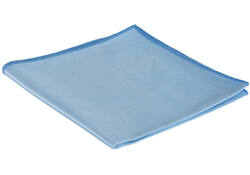 Glasdoek Cleaninq microvezel 40x40cm blauw