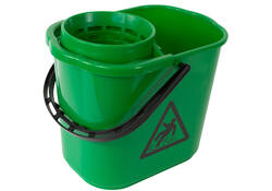 Mopemmer spaans Cleaninq met korf 12L groen