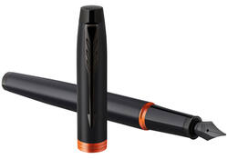 Vulpen Parker IM black orange vibrant ring fijn