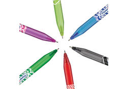 Balpen Paper Mate Inkjoy 100 Wrap set à 6 kleuren 27 stuks