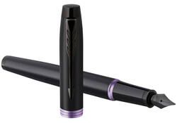 Vulpen Parker IM black purple vibrant ring fijn