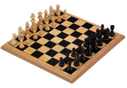 Schaakspel Longfield Games hout 30x30cm