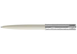 Balpen Waterman Allure DeLuxe white fijn