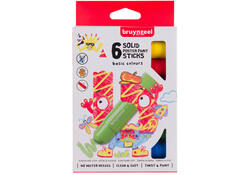 Plakkaatverf sticks Bruynzeel Basic 6 kleuren