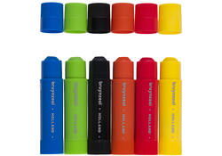 Plakkaatverf sticks Bruynzeel Basic 6 kleuren