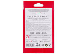 Plakkaatverf sticks Bruynzeel Basic 6 kleuren