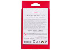 Plakkaatverf sticks Bruynzeel Neon 6 kleuren