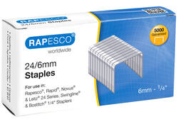 Rapesco 24/6mm (22/6) Verzinkt Nieten (doos 5000)