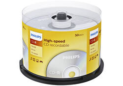 CD-R Philips 80Min 700MB 52x SP (50)