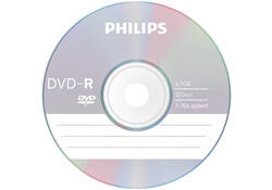 DVD-R Philips 4.7GB 16x SP (25)