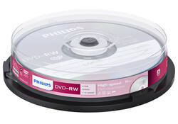 DVD-RW Philips 4.7GB 4x SP (10)