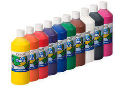 Raamverf Creall Trans bruin 500ml