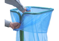 Zakhouder Vepa Bins zelfklemmend 400 liter groen