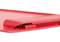 Klembord MAULgo uni recycled A4 staand rood