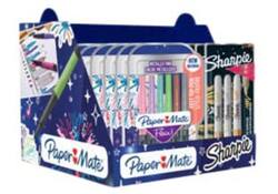Viltstift Sharpie en Paper Mate Flair metallic assorti