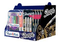Viltstift Sharpie en Paper Mate Flair metallic assorti
