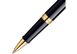 Rollerpen Waterman Hémisphère black lacquer GT fijn