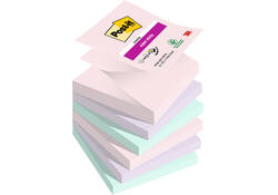 Memoblok Post-it Z-Notes R330 Super Sticky 76x76mm Soulful