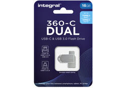 USB-stick Integral 3.0 USB-360-C Dual 16GB
