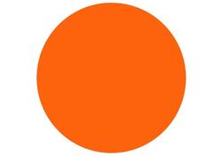 Plakkaatverf Qrea oranje 1000ml