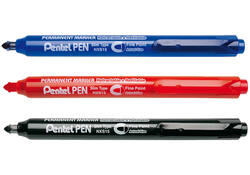 Viltstift Pentel NXS15 1mm blauw
