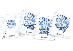 Schrift Adoc Ocean Waste Plastics A4 ruit 4x8mm 144 pagina's 90gr