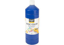 Plakkaatverf Creall basic donkerblauw 1000ml