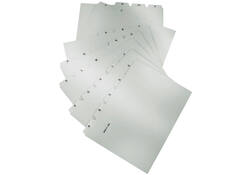 Tabkaart Han alfabet A7 HA-987 lichtgrijs