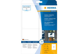 Etiket HERMA 9534 99.1x139mm weerbestendig wit 40stuks